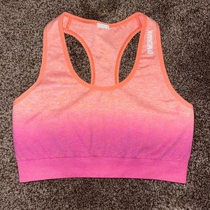 Gymshark adapt ombré seamless sports bra
